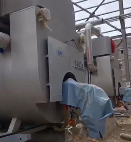 2臺12噸燃?xì)庹羝仩t租賃能源管理現(xiàn)場